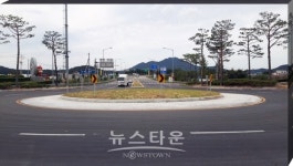 정읍IC 앞 사거리 회전교차로 개통