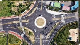 정읍IC 앞 사거리 회전교차로 개통