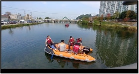 원주남성의용소방대, 원주천 일대 환경정화로 쾌적한 환경 조성