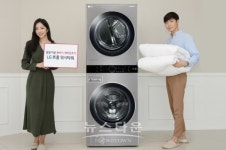 LG전자, 용량 키운 원바디 세탁건조기 트롬 워시타워 출시