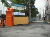 원주시 초등학교 어린이보호구역 개선공사 완료