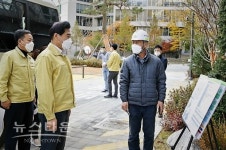 김상돈 의왕시장, 주요 민원현장과 시민체감형 정책사업 현장방문