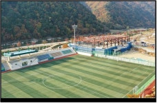 인제군, 기린 다목적체육관 건립 순항