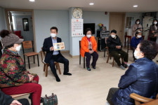 허인환 동구청장, 경로당 방문 인사