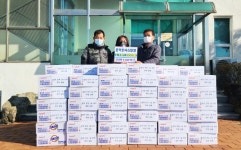 문막민속5일장, 문막읍 행정복지센터에 라면 100박스 기탁