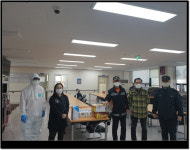 원주소방서, 연말 맞이 사회 소외계층을 위한 방역 활동