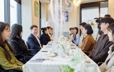 아산시, 신혼 공무원 공감 소통 간담회 개최