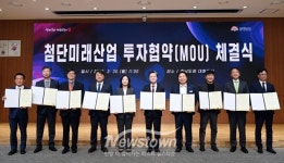 충청남도, 첨단미래산업 6개사 2조 5547억 유치