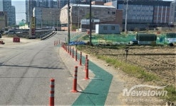 좁고 뒤섞인 등하굣길, 오산시가 손봤다