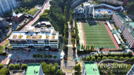 이상일 용인특례시장 수지고 통학 불편 해소…10월까지 도로 정비