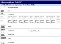 엑스페리아 i1 호나미 FCC인증 통과, 오는 9월 출시?