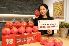 CJ헬로, 우박 피해농가 지원...‘안동합격사과’ 브랜딩 도와