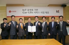 ICT 접목한 똑똑한 렌터카…롯데렌탈-KT, 카라이프 서비스 MOU