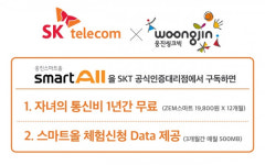 SK텔레콤, 웅진씽크빅과 교육 구독 상품 사업 맞손