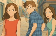 지브리풍 AI 사진