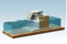 제주에 국내 첫 파력발전소 준공…연간  580㎿ 전력 생산