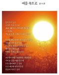[詩로 읽는 세상이야기] 여름 속으로