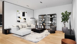 까사미아 ‘라메종’. 예술작품과 함께 프리미엄 공간 제안