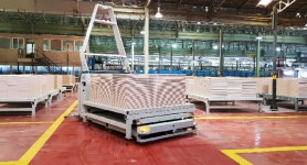 아이에스동서, 첨단 시스템 갖춘 타일공장 눈길