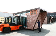 [르포] 에스와이, 이동식 모듈러 음압시설 공장 가보니...