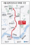 대우건설 컨소시엄, 서울 동부간선도로 지하화 잡았다