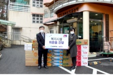 금성백조, 설 맞이 복지시설 위문품 전달