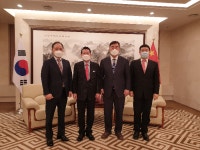 권기식 한중도시우호협회장-싱하이밍 주한 중국대사 한중 관계 단독 만찬 대화