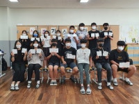 천남중학교, 함께 꽃피우는 예술작품 전시