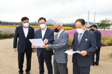 양주시, 양주 나리농원·회암사지 현장점검