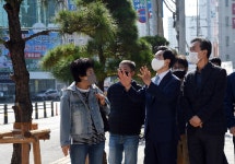 안병용 의정부시장, 범골로 가로수길 현장 점검