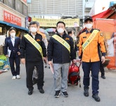 천안동남소방서, 전국최초 전통시장 소방안전지도 현판식 설치