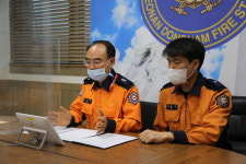 천안동남소방서, 노후산업단지 안전관리자 영상 간담회 개최