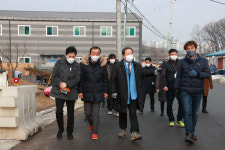 조광한 남양주시장, 오남지역 도로 개설 현장 살펴
