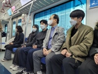 천안역 동부광장에서 진행된 천안형환승할인제 개통식
