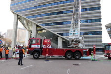 인천경제청·송도소방서, G타워 합동 소방훈련 실시