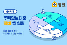담비, 삼성화재 주택담보대출 상품 입점