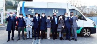 김경일 파주시장, 부르미버스 운수업체 방문해 의견 청취