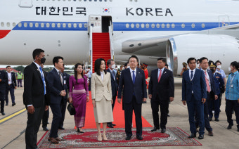 한국 대통령 윤석열, 필리핀 방문으로 동남아 3개국 순방 시작