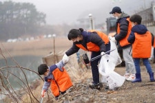고성군 자원봉사단체협의회, 마동호 국가 습지 보호구역 줍깅 릴레이 활동