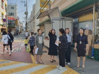 부산해운대교육지원청 간부공무원, 통학로 안전 점검 나서