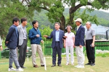 군위군 삼국유사면 석산리 파크골프장 새단장
