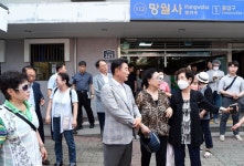 김동근 의정부시장, 망월사역 주민 목소리 직접 듣다