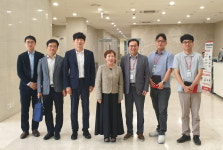 산업기술진흥원, 바텍 방문…첨단산업 분야 기업간 기술협력 체계 점검