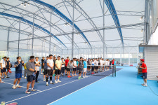 함안군, 스포츠타운 내 전천후 테니스장 개장