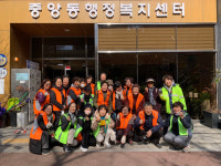 과천시 중앙동 통장단, 중앙동 내점길과 교동길 등에서 봄맞이 대청소 실시