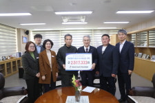경남농촌교육농장협회, ‘아이좋아 통장사업’ 후원금 250여만 원 경남미래교육재단에 기탁