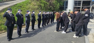 거제시 대한민국무공수훈자회 경남지부 선양단, 국가유공자 고)김고호님 장례의전 선양행사 지원