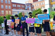 학폭 제로 4년 차 대구 입석중, 흡연·학폭 예방 캠페인 전개