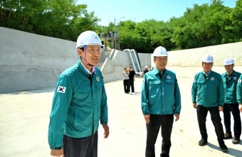 “침수피해 없도록” 오세훈 시장, 빗물저류 현장 밀착점검