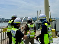 [건설안전 A to Z]“염해 피해 막는다” 낙동강 하굿둑 안전진단 동행취재